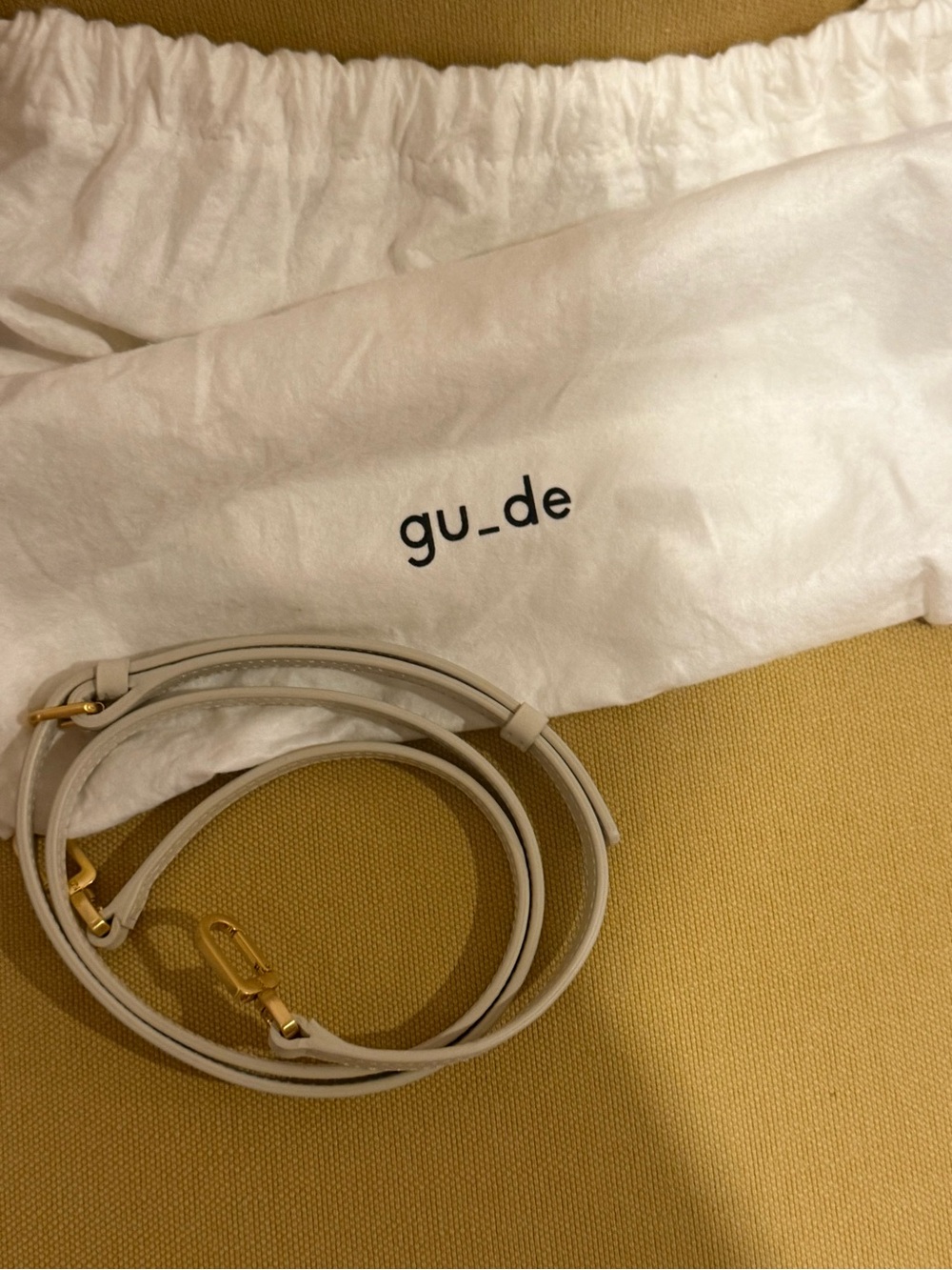 Gu_de Gemma Croc-Embossed Leather Crossbody Bag - Picture 5 of 5